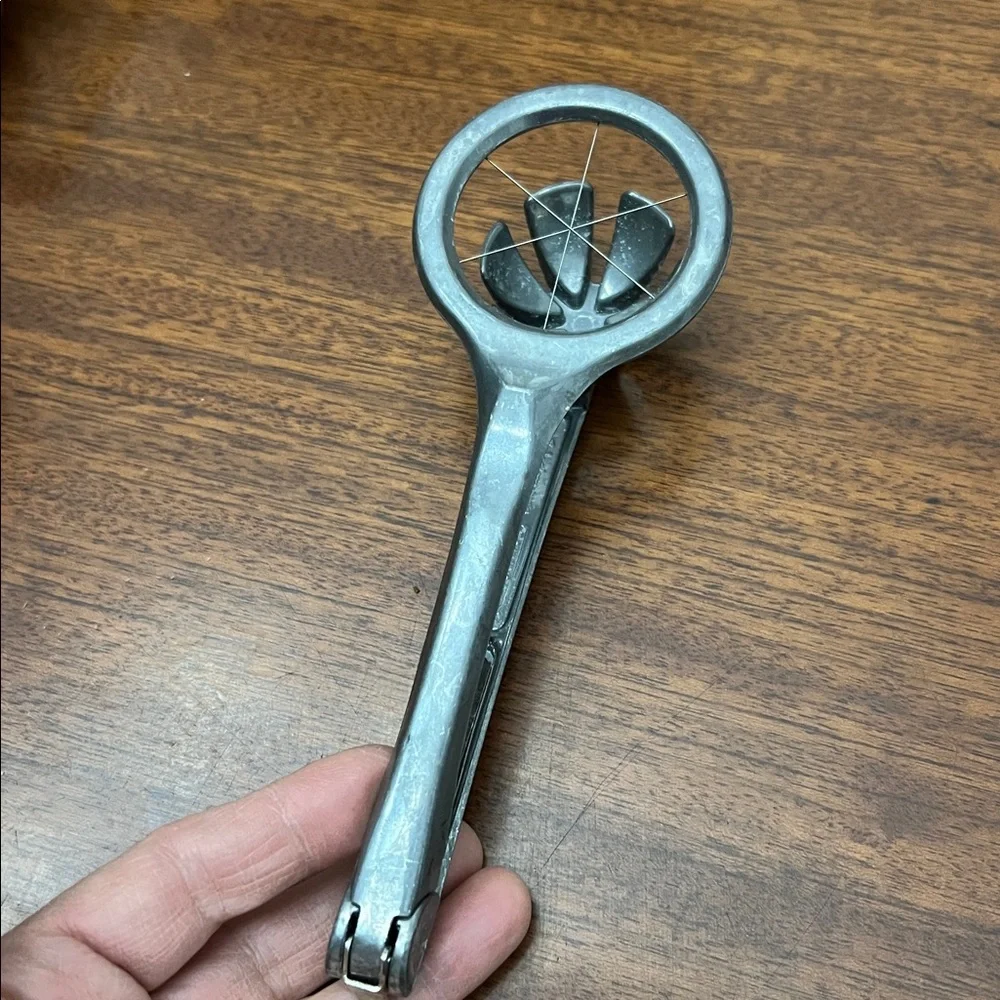 Vintage egg cutter, W. Germany vintage, Westmark Columbus metalware, Country
